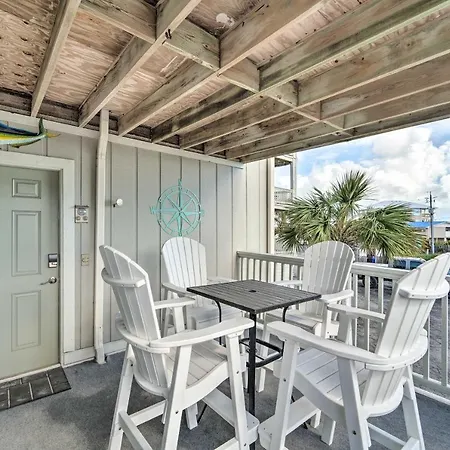 Bright Carolina Beach Condo - Walk To Shore! Exterior photo